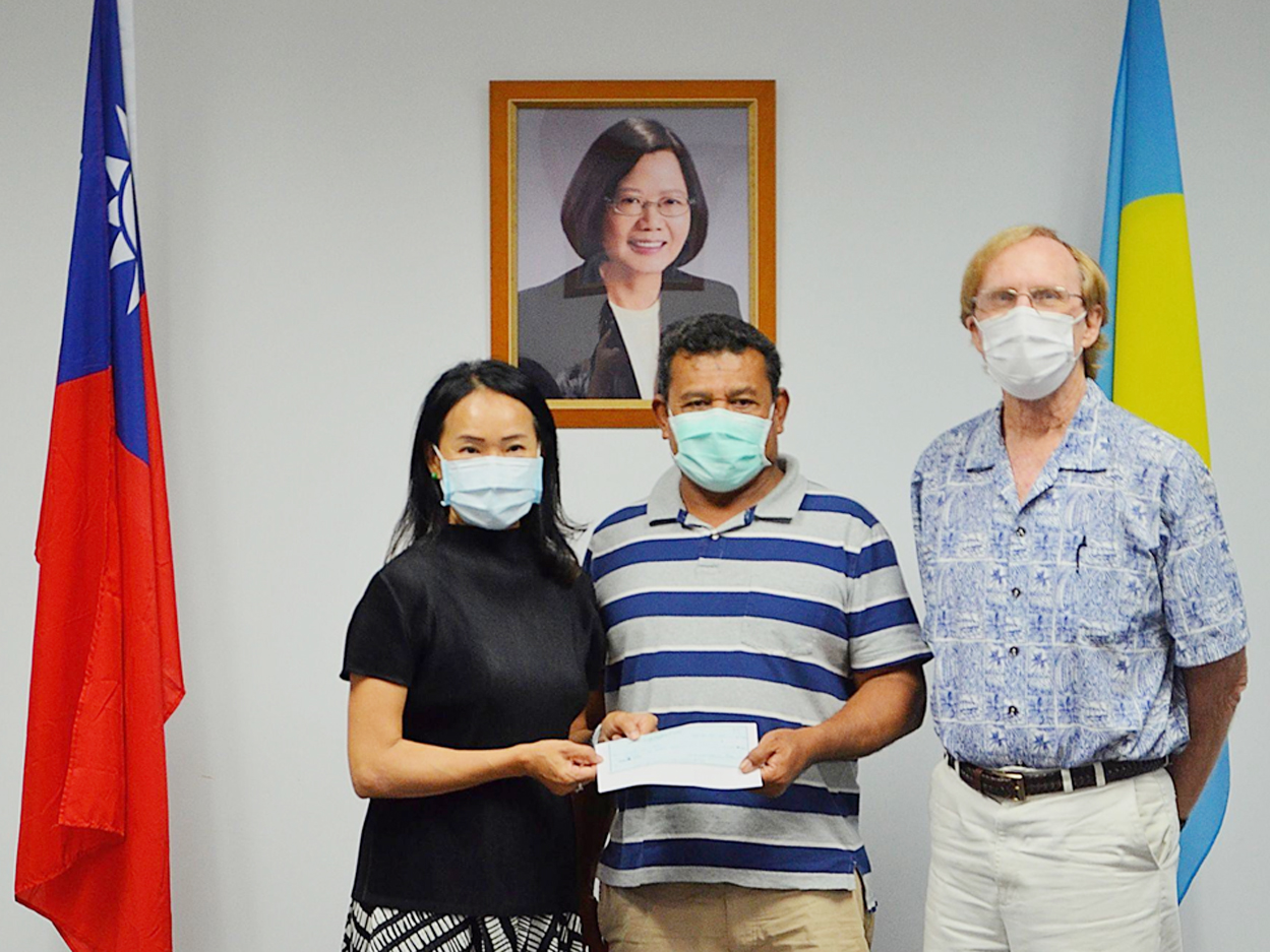 The Embassy Of The Roc Taiwan Donatesto The Upcoming Palau Pledge