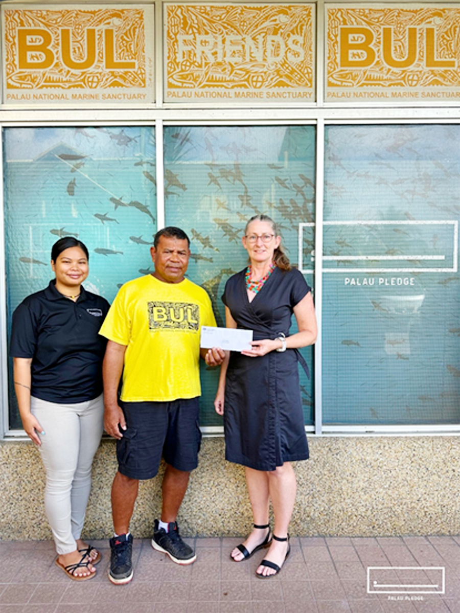 Australian Embassy Supports Palau Pledge Dive Camp Island Times