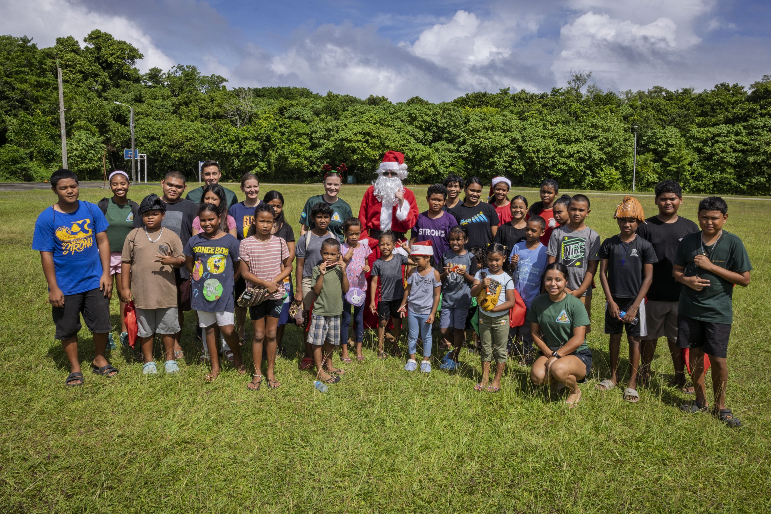 ‘Seeing Their Smiles Made It Worthwhile’: CAT 84-10 Delivers Christmas Cheer to Palau’s Schools