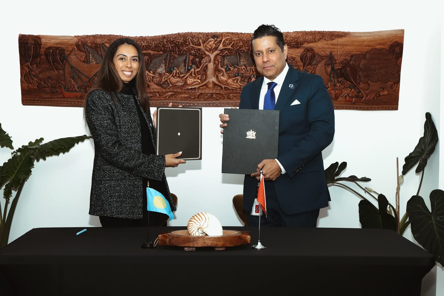 Palau Expands Global Diplomacy with Trinidad and Tobago Agreement