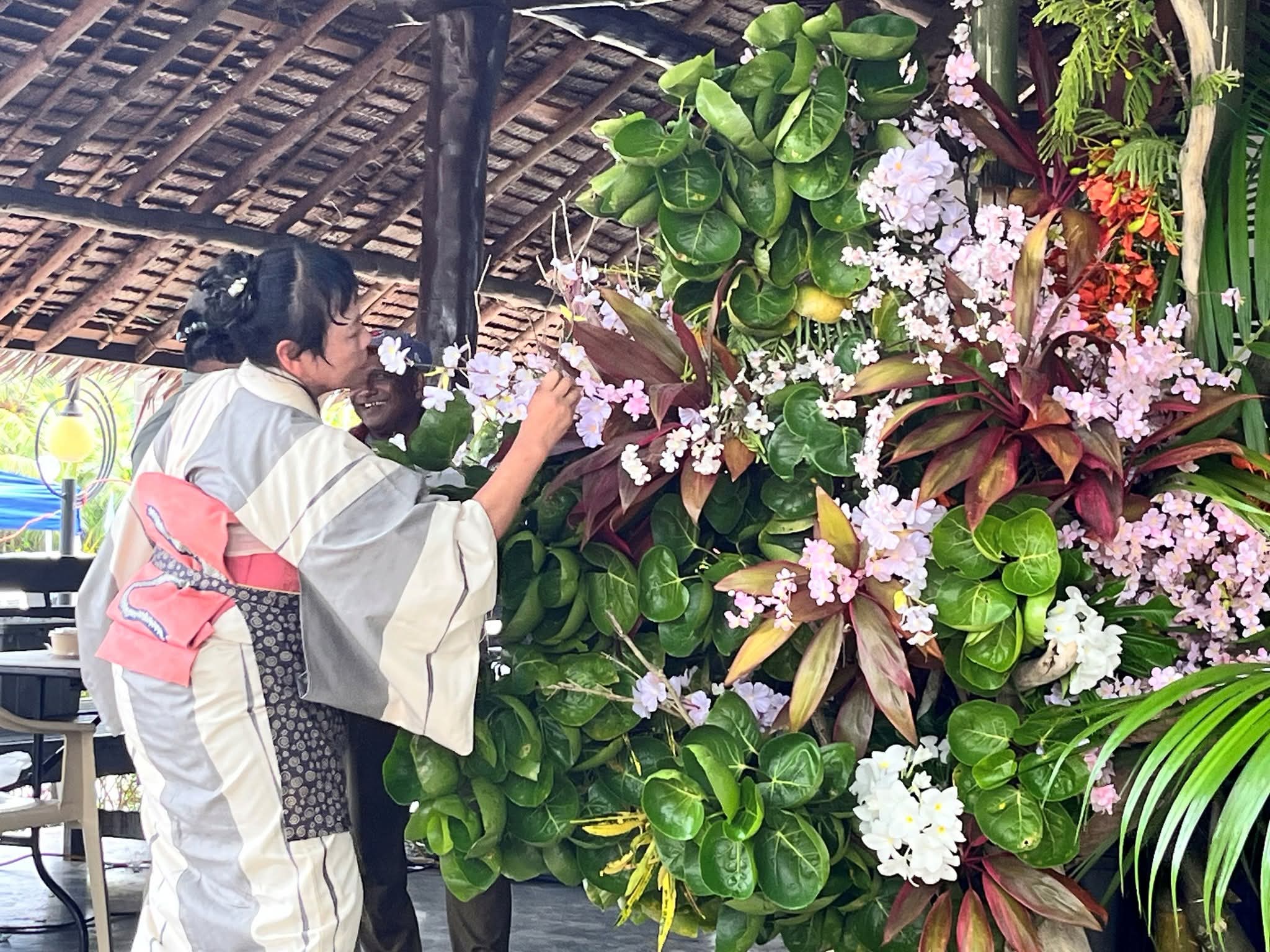 Ikebana Master Koen Yokoi Showcases Art of Nature at Palau Visitors Authority Green Fair, Strengthening Japan–Palau Ties