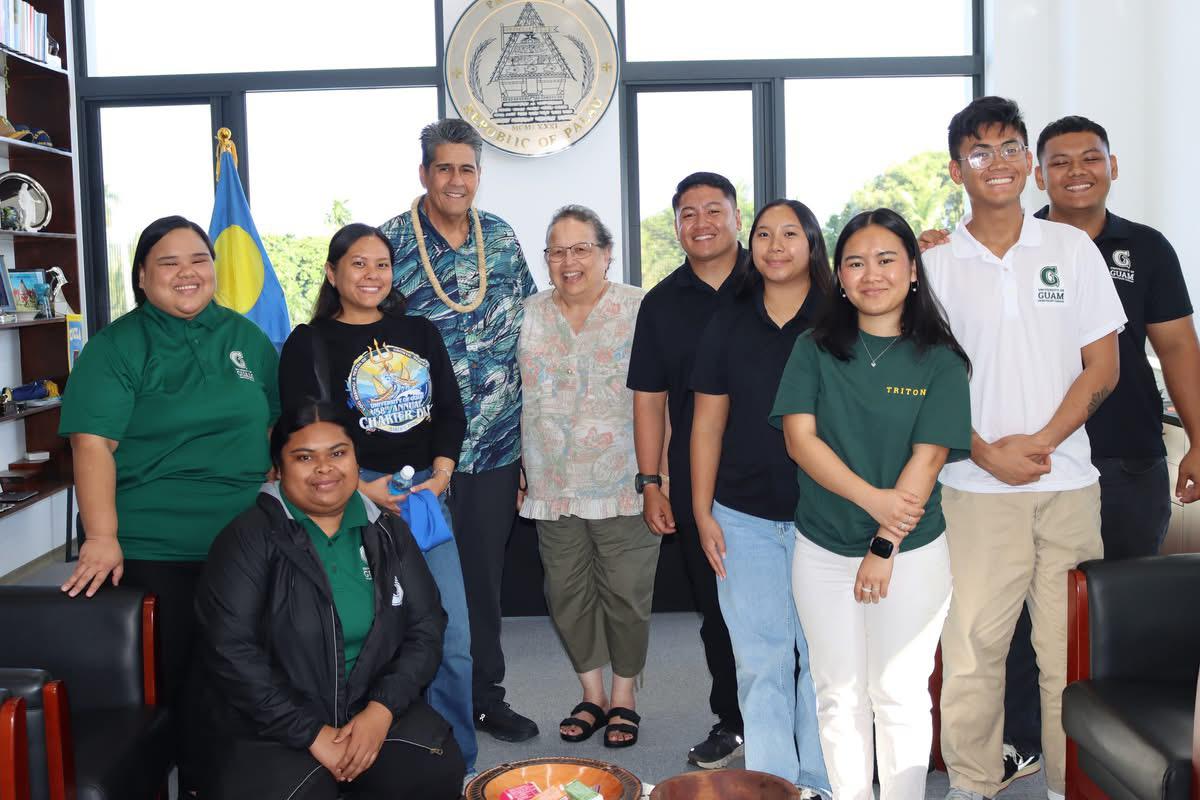 Whipps meets University of Guam students, emphasizes purpose and public service