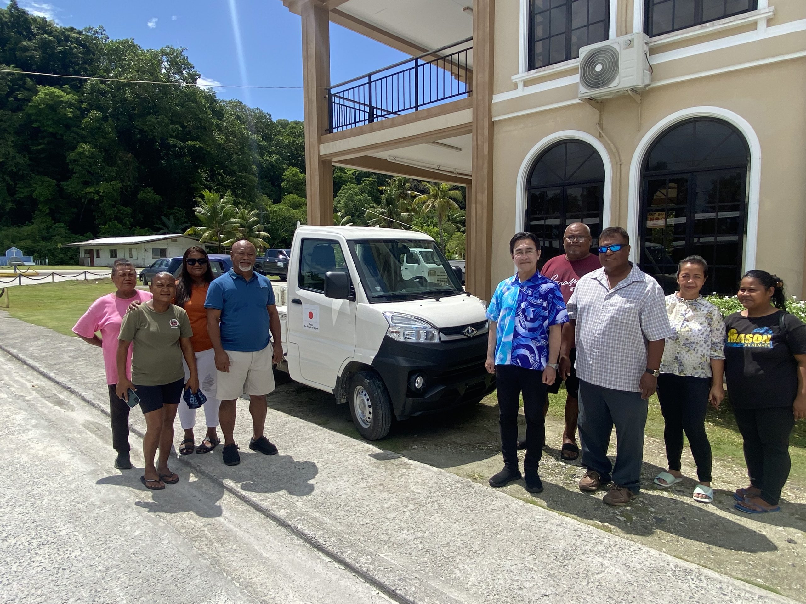 The Project for the Procurement of Waste Management Vehicles for Peleliu State through Japan’s Grassroots Grant Project (GGP) 
