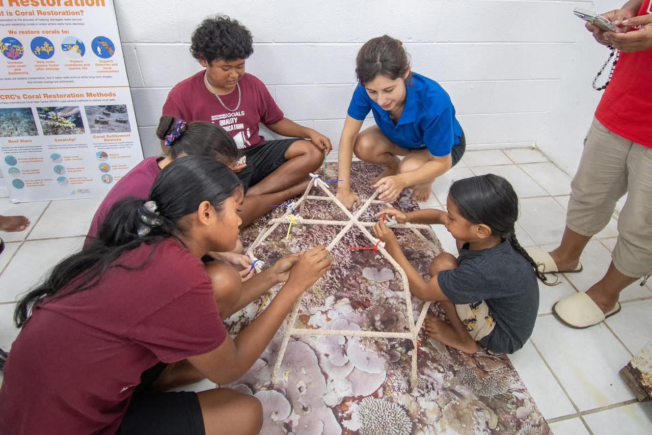 Angaur students embrace marine science through PICRC outreach program