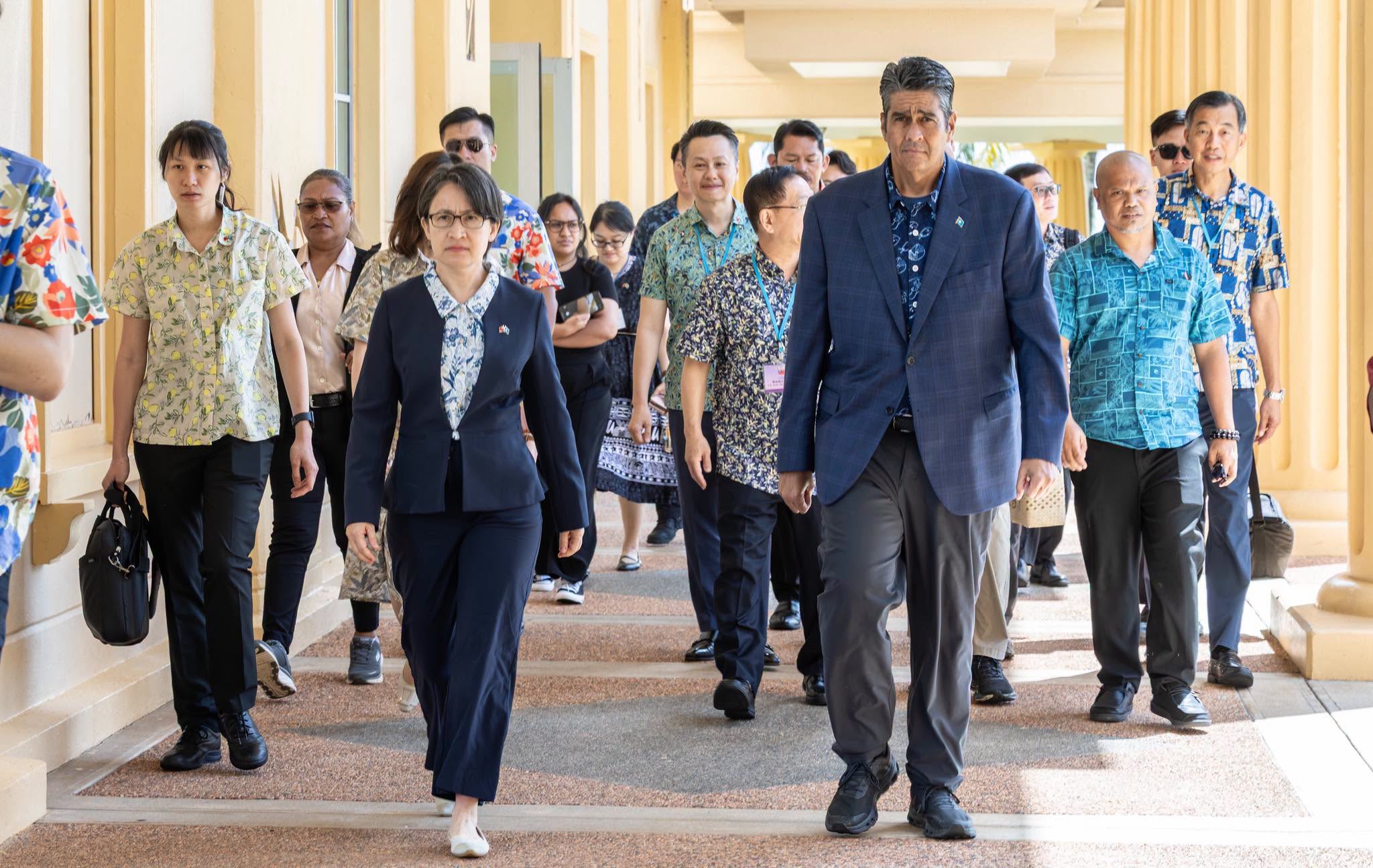 Taiwan Vice President Hsiao Visits Palau to Deepen Diplomatic Ties and Boost Tourism