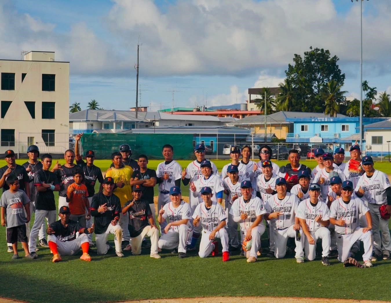 Palau Teams Sweeps the Series in Taiwan Friendship Baseball Tournament