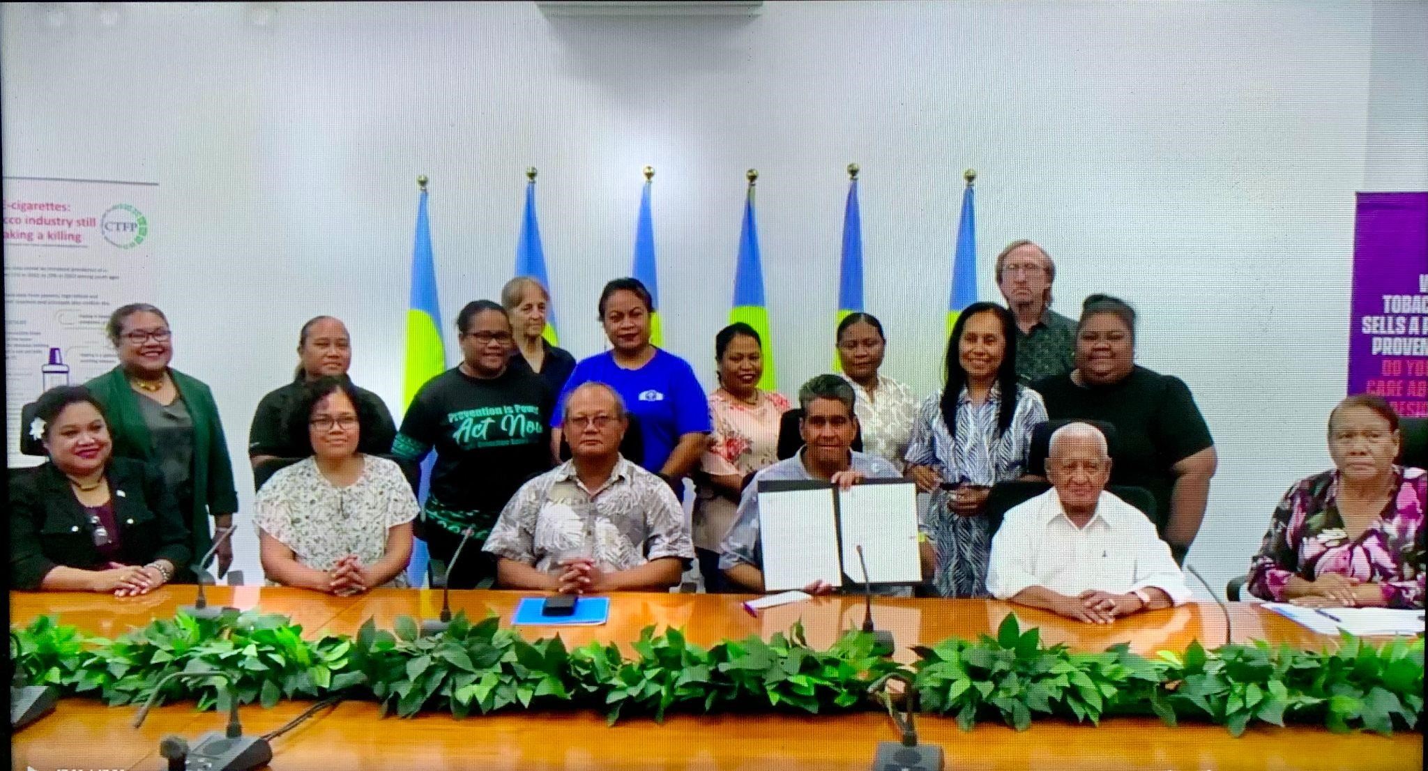 Palau Makes Historic Call for UN Nicotine Control Ahead of Pacific Leaders’ Forum