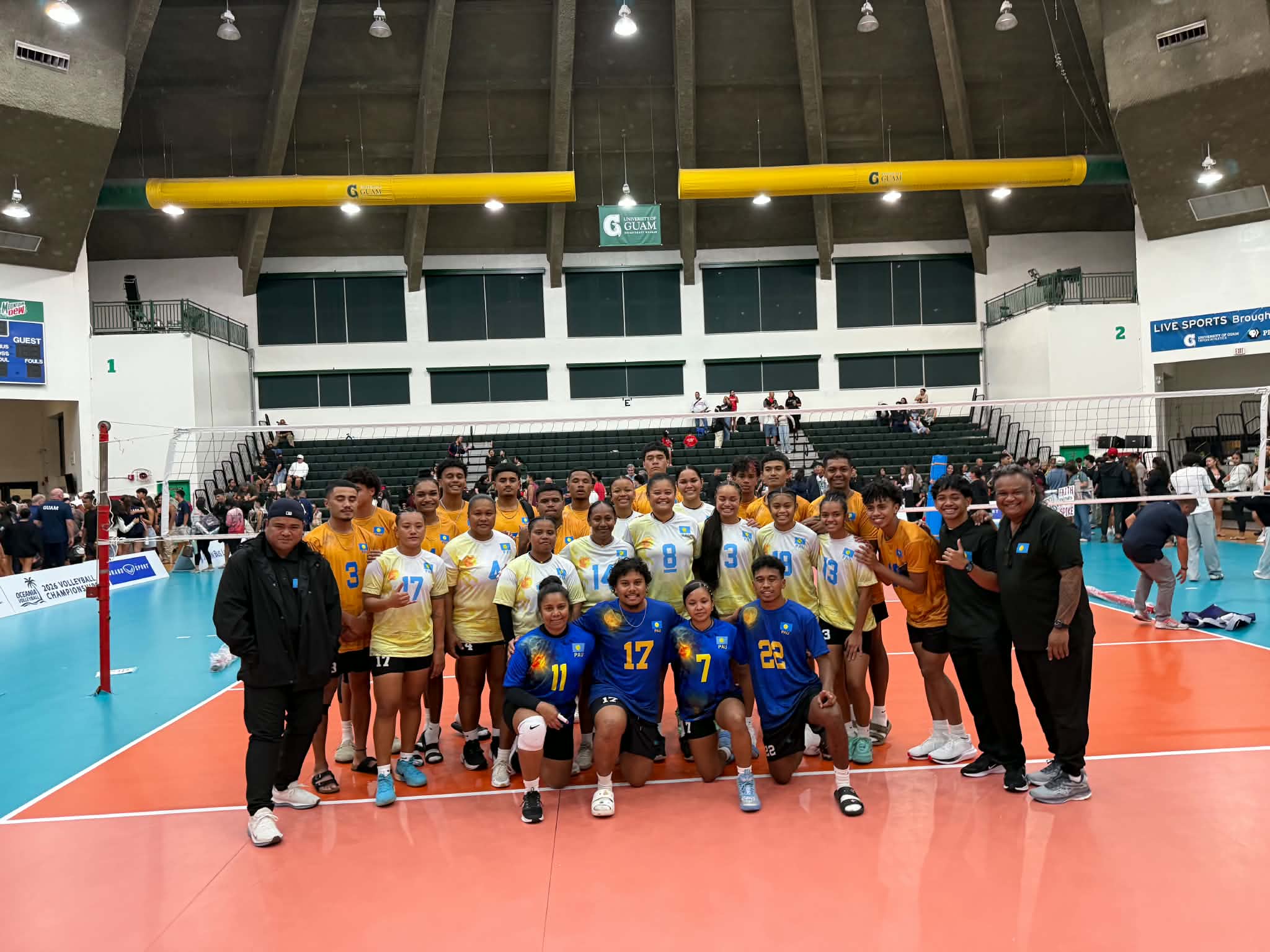 Palau Men’s Volleyball Team Qualifies for Tahiti 2027 Pacific Games ...